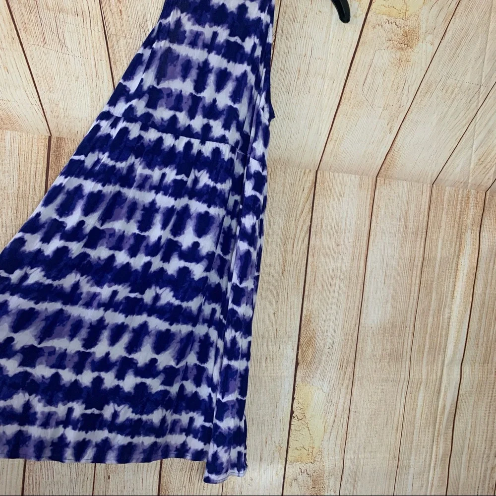 Mossimo Blue Tye Die Mini Summer Small Dress - Picture 8 of 10